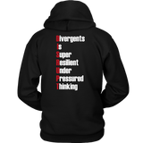 Disrupt the dountiful mindset hoodie