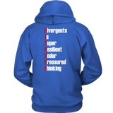 Disrupt the dountiful mindset hoodie