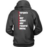 Disrupt the dountiful mindset hoodie