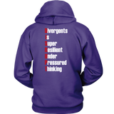 Disrupt the dountiful mindset hoodie