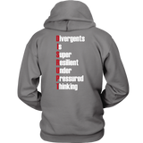 Disrupt the dountiful mindset hoodie